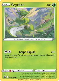 Scyther – Carta Pokémon TCG
