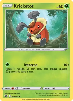 Kricketot – Carta Pokémon TCG