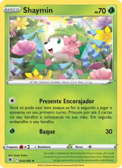 Shaymin – Carta Pokémon TCG