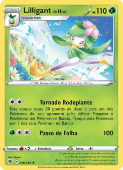 Lilligant de Hisui – Carta Pokémon TCG