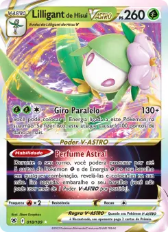 Lilligant de Hisui V-ASTRO – Carta Pokémon TCG