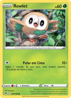 Rowlet – Carta Pokémon TCG