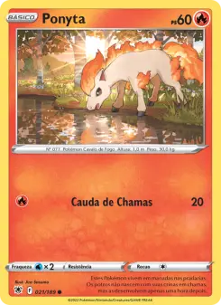 Ponyta – Carta Pokémon TCG