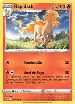 Rapidash – Carta Pokémon TCG