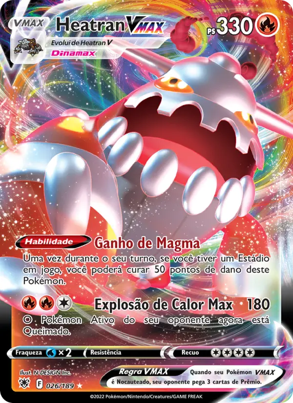 Heatran VMAX – Pokémon TCG