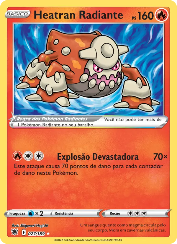 Heatran Radiante – Pokémon TCG