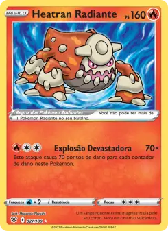 Heatran Radiante – Carta Pokémon TCG