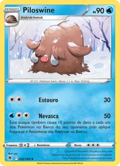 Piloswine – Carta Pokémon TCG