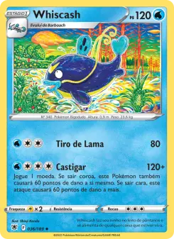 Whiscash – Carta Pokémon TCG