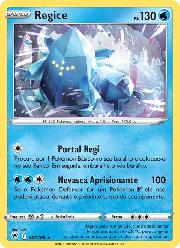 Regice – Pokémon TCG