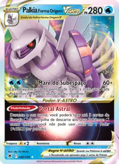 Palkia Forma Origem V-ASTRO – Carta Pokémon TCG