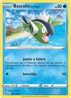 Basculin de Hisui – Carta Pokémon TCG