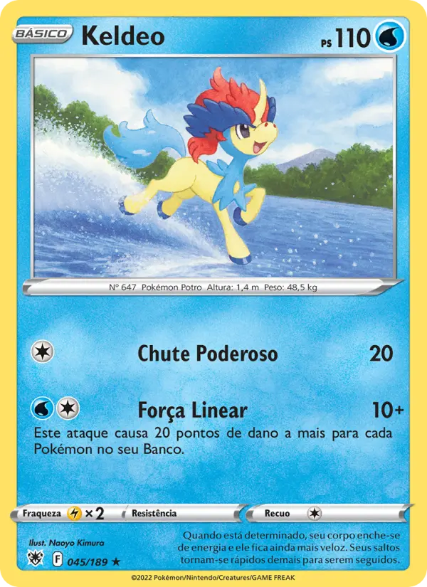 Keldeo – Pokémon TCG