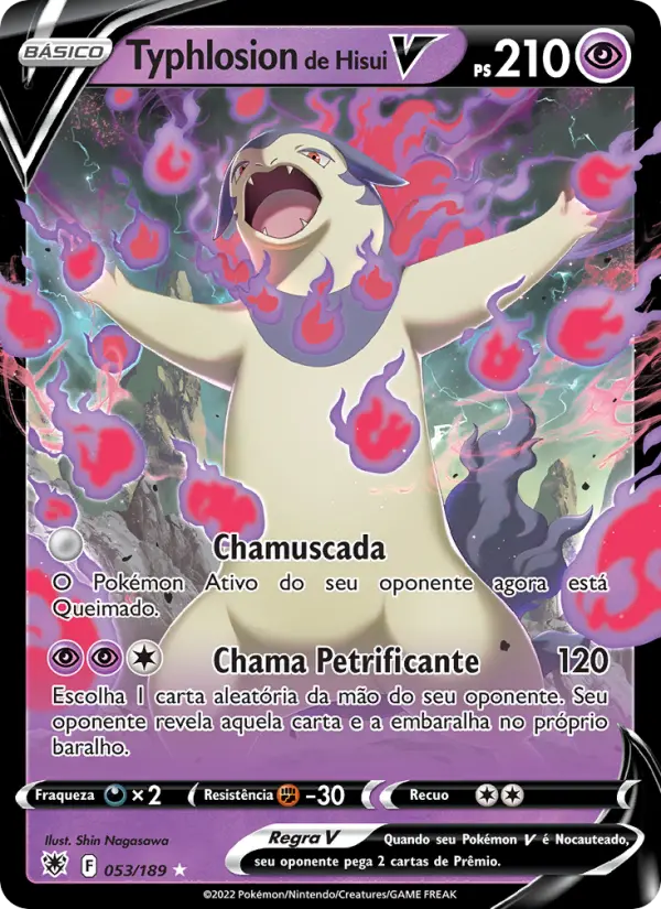 Typhlosion de Hisui V – Pokémon TCG