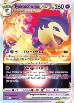 Typhlosion de Hisui V-ASTRO – Carta Pokémon TCG
