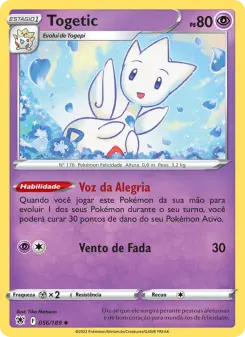 Togetic – Carta Pokémon TCG