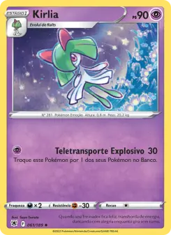 Kirlia – Carta Pokémon TCG