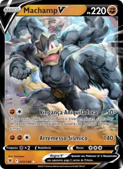 Machamp V – Carta Pokémon TCG