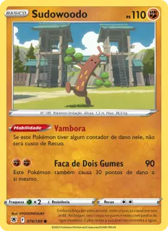 Sudowoodo – Carta Pokémon TCG
