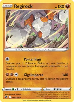 Regirock – Carta Pokémon TCG