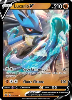 Lucario V – Carta Pokémon TCG