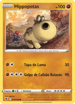 Hippopotas – Carta Pokémon TCG