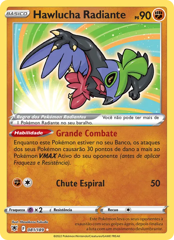 Hawlucha Radiante – Pokémon TCG