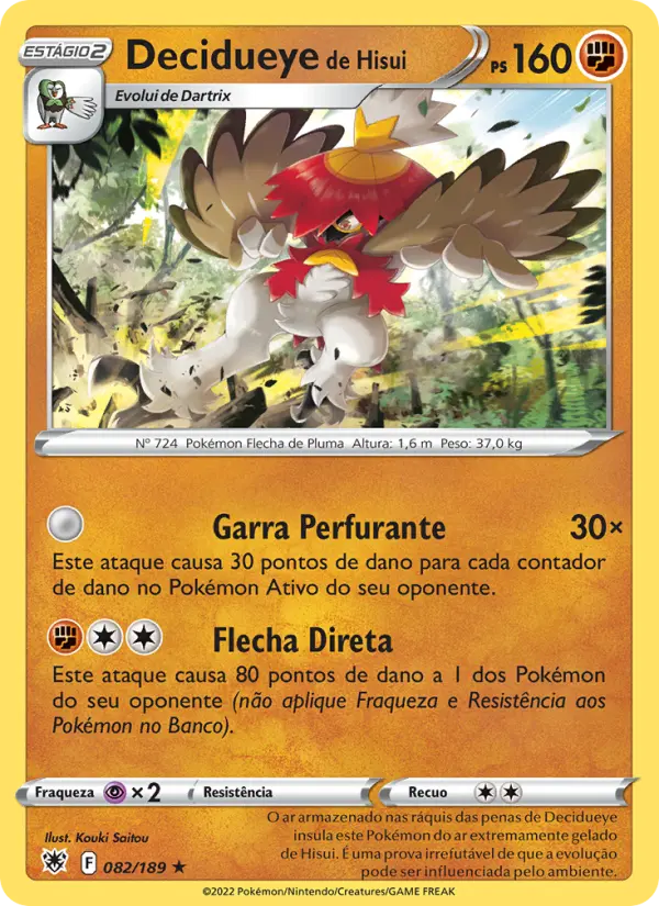 Decidueye de Hisui – Pokémon TCG