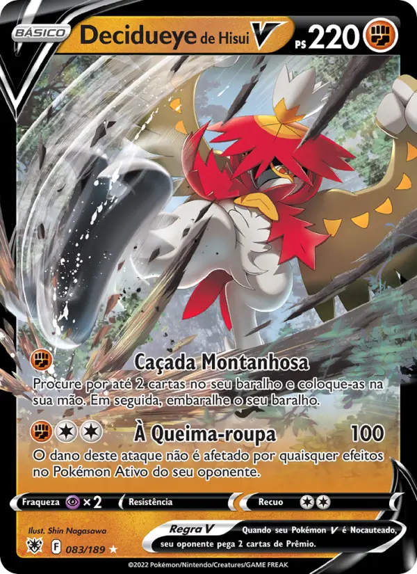 Decidueye de Hisui V – Pokémon TCG