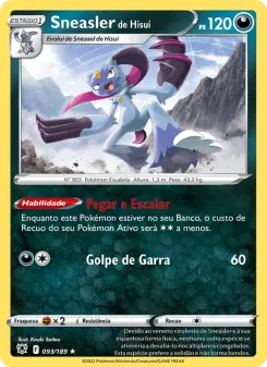 Sneasler de Hisui – Carta Pokémon TCG
