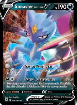 Sneasler de Hisui V – Carta Pokémon TCG