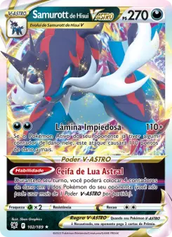 Samurott de Hisui V-ASTRO – Carta Pokémon TCG