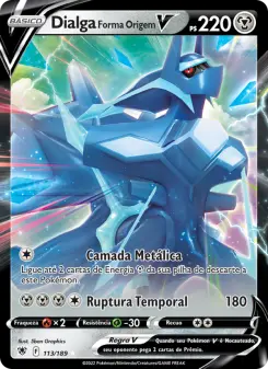 Dialga Forma Origem V – Carta Pokémon TCG