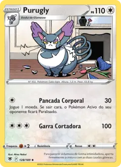 Purugly – Carta Pokémon TCG