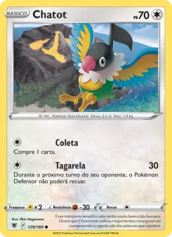 Chatot – Carta Pokémon TCG
