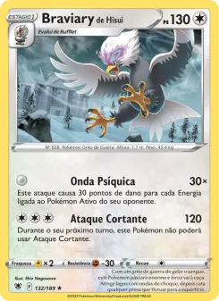 Braviary de Hisui – Carta Pokémon TCG