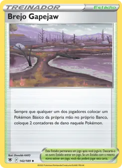 Brejo Gapejaw – Carta Pokémon TCG