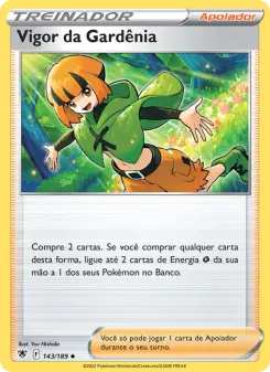 Vigor da Gardênia – Carta Pokémon TCG
