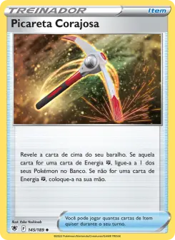 Picareta Corajosa – Carta Pokémon TCG