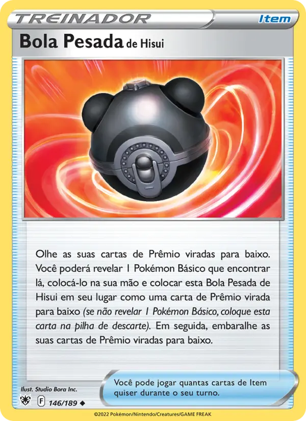 Bola Pesada de Hisui – Pokémon TCG