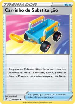 Carrinho de Substituição – Carta Pokémon TCG
