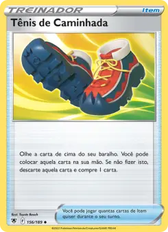 Tênis de Caminhada – Carta Pokémon TCG