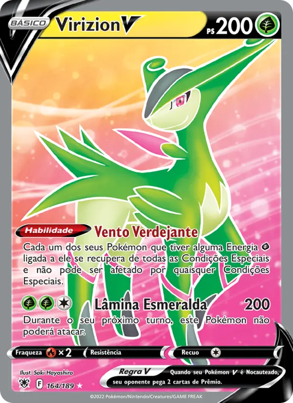 Virizion V – Pokémon TCG