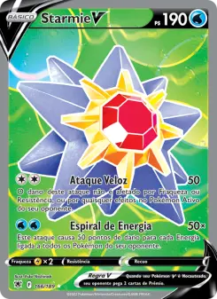Starmie V – Carta Pokémon TCG