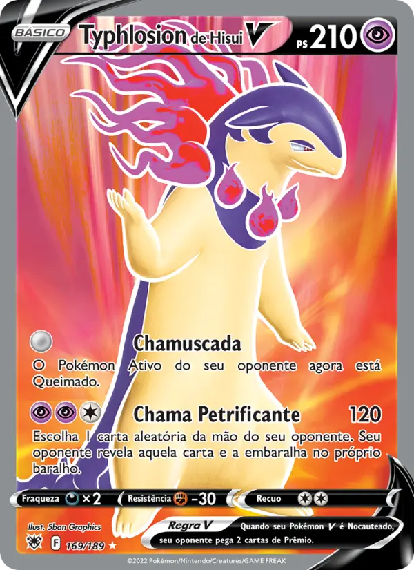 Typhlosion de Hisui V – Pokémon TCG