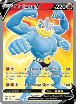 Machamp V – Carta Pokémon TCG