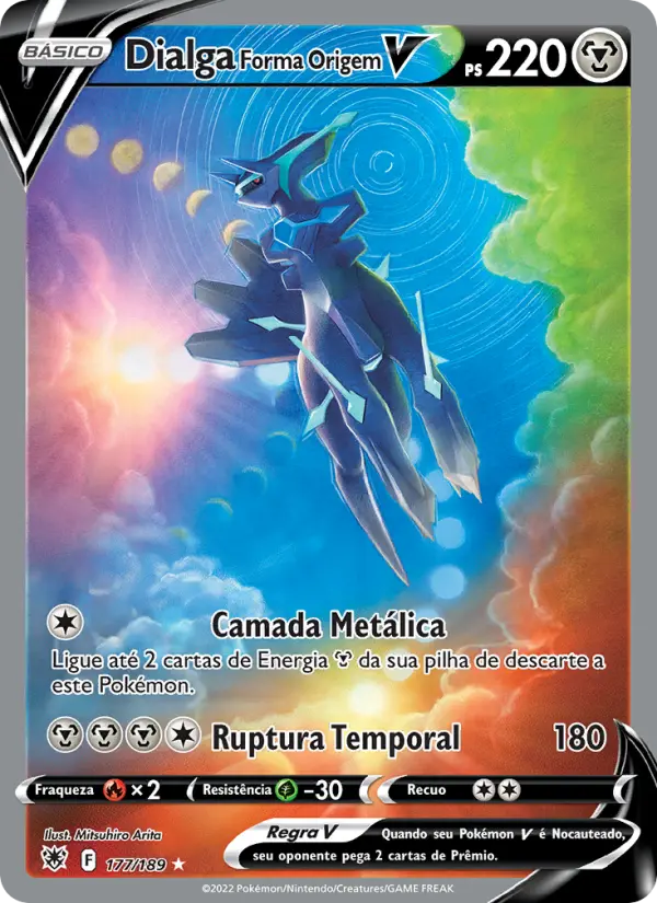 Dialga Forma Origem V – Pokémon TCG