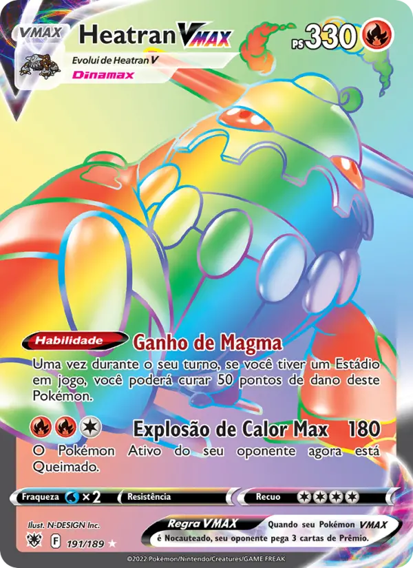 Heatran VMAX – Pokémon TCG