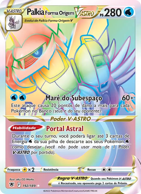 Palkia Forma Origem V-ASTRO – Pokémon TCG