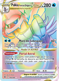 Palkia Forma Origem V-ASTRO – Carta Pokémon TCG